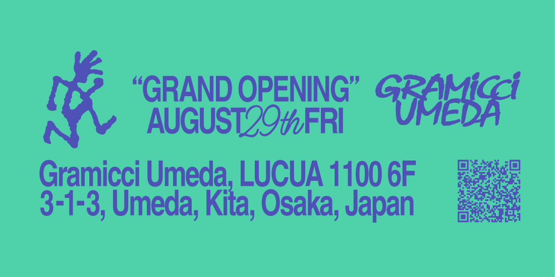関西エリア初となるGramicciの直営店が梅田にオープン！