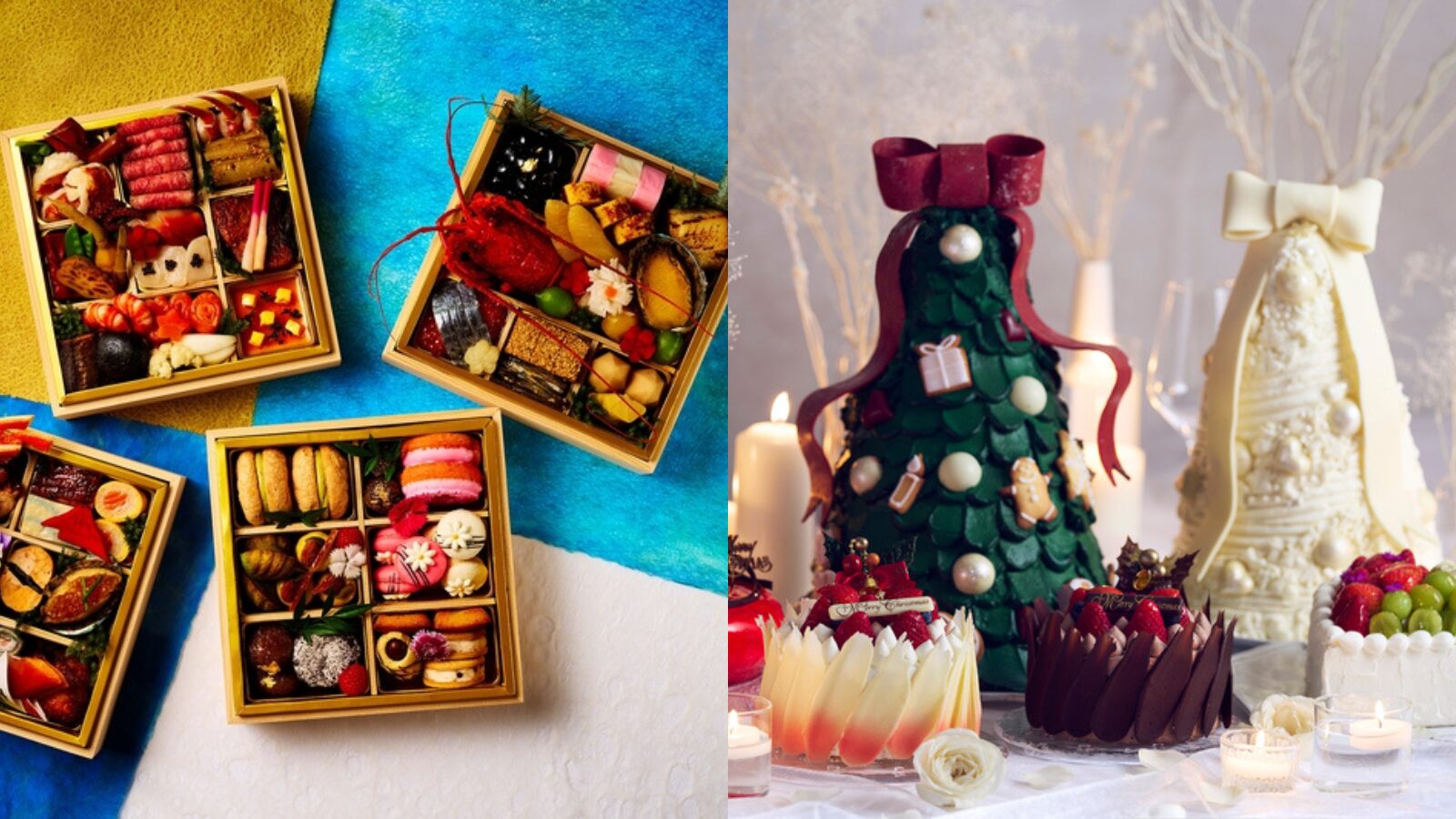 【アートホテル大阪ベイタワー】<br>フェスティブシーズン限定アイテム登場<br>“北斎”をモチーフにしたおせちや高さ約40cmのツリー型ケーキをはじめクリスマスコレクション<br>〜10月1日より予約受付開始〜