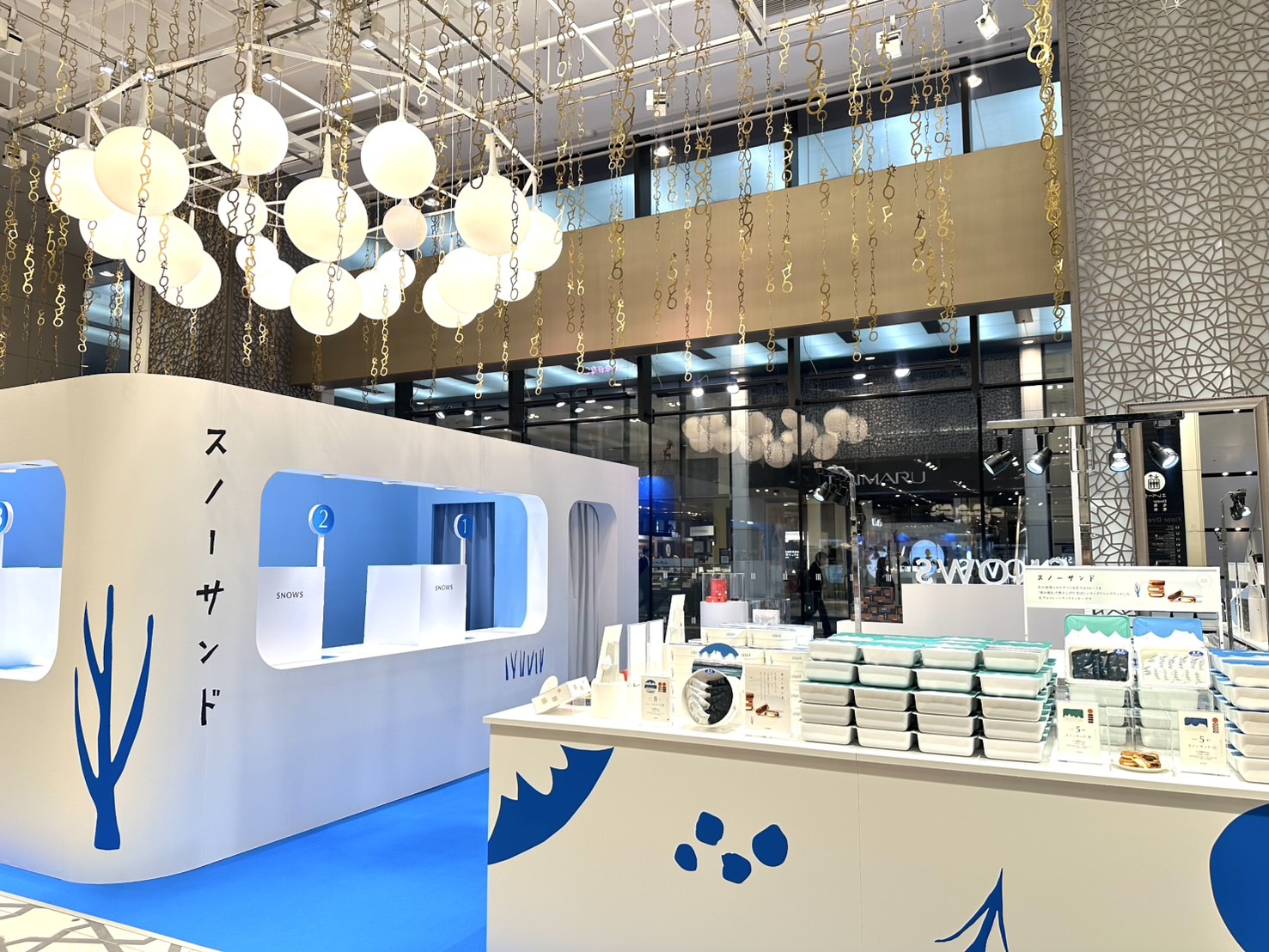 北海道発・冬季限定スイーツ「ＳＮＯＷＳ」POP UP STORE第一弾<br>本日11月26日（水）より「大丸東京店」に登場！