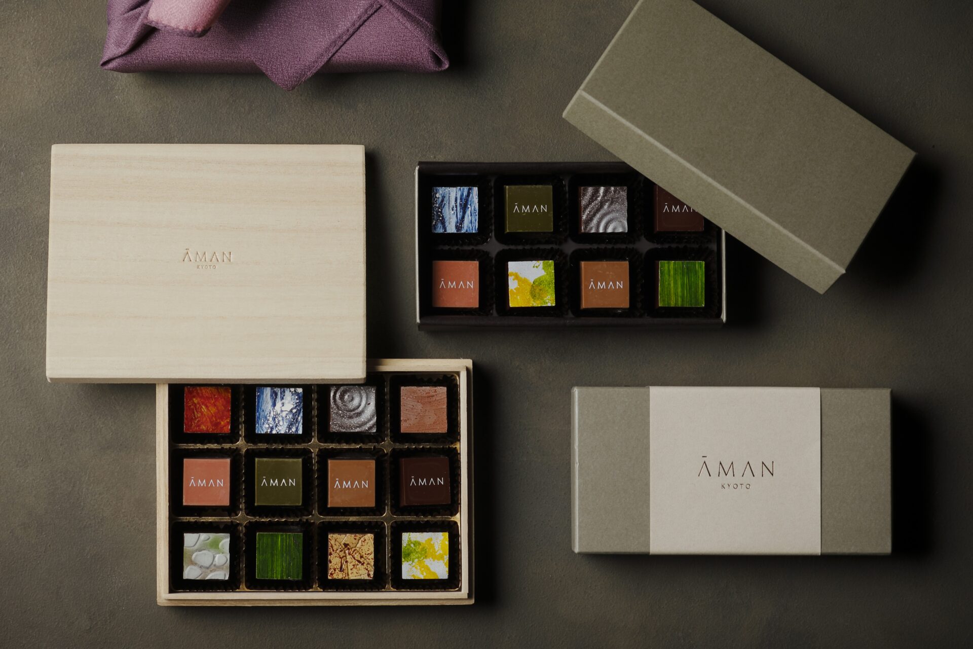 【アマン京都】バレンタイン限定の新作チョコレート<br>「Journey to Kyoto 京を旅するショコラ」を期間限定販売