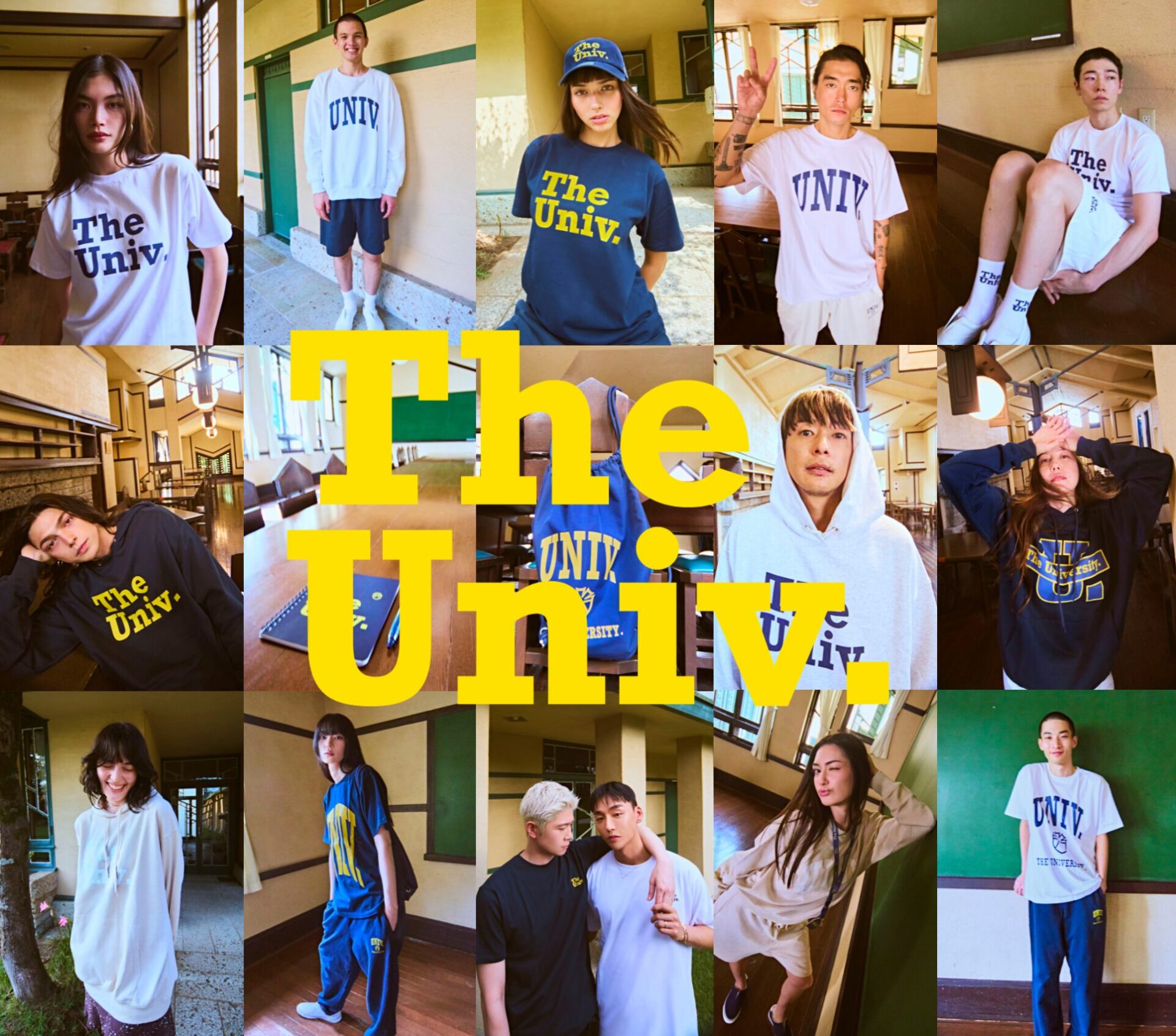 “架空の大学”がコンセプトのファッションブランド「The University.」<br>阪急うめだ本店にて単独POP UP STOREを初開催！